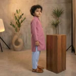 Boys Wash & Wear P Kurta Pajama - Image 4